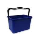 Ver imagem 1 de Kit 10 Balde Pintura Plástico Azul Alça 10 Litros - Gerplast