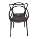 Ver imagem 5 de Kit com 6 Cadeira Allegra Masters 100% Polipropileno Preta