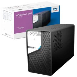 Nobreak 1400va Sms Tech, Entrada Bivolt Automático, Saída 115v, 8 Tomadas - 29305 - 1