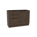 Ver imagem 1 de Balcão de Cozinha Amsterdam Ph 3135 C/ 1 Porta 3 Gavetas e Divisor de Talheres S/ Tampo 120cm Avela