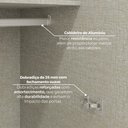 Ver imagem 7 de Quarto Casal 8 Portas 6 Gavetas Canto Areia/jequitibá