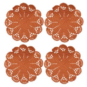 Kit Americano Sousplat de Mesa em Crochê