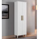 Ver imagem 1 de Multiuso Goiânia 2 Portas Kaiki Móveis - Branco