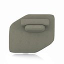 Ver imagem 5 de Sofá Ilha Dakota Chaise 168cm Modulado Encosto Almofada Solta Veludo Castor G33 - Gran Belo