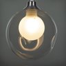 Pendente Triplo Harmony Bolinha New Cobre + Lampada G9 3000k - 5
