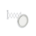 Ver imagem 4 de Espelho de Parede Flex Lux com Ampliação 5x Modelo Pantográfico com Luz (quente e Fria) - Crysbell