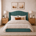 Ver imagem 1 de Cabeceira Cama Box Casal Queen 160cm Zoe Estofada Suede Moderna