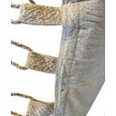 Ver imagem 2 de Rede de Balanço de Cadeira Mesclada Caramelo/cru