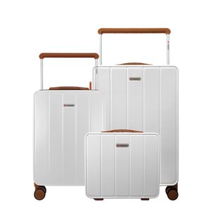 Conjunto Duas Malas de Viagem em Policarbonato com Frasqueira - Gladiador Infinity V1pmfrav1 Cor:bra