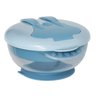 Kit Refeição Infantil Buba com Compartimento e Talheres Azul - 1