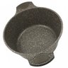Caçarola + Tampa Granflavor Marrom Revestimento Granito 26cm - 2