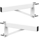 Ver imagem 1 de Mf Multiforma - 2 Suportes Pia Parafusar Bancada Aparador 40 Cm Branco