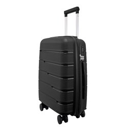 Mala de Viagem Tamanho Bordo 10kg em Polipropileno Cadeado Tsa Gladiador P2mb:preto - 4