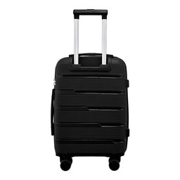 Mala de Viagem Tamanho Bordo 10kg em Polipropileno Cadeado Tsa Gladiador P2mb:preto - 2