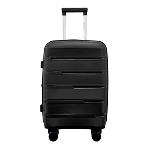 Mala de Viagem Tamanho Bordo 10kg em Polipropileno Cadeado Tsa Gladiador P2mb:preto