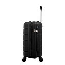 Ver imagem 3 de Mala de Viagem Tamanho Bordo 10kg em Polipropileno Cadeado Tsa Gladiador P2mb:preto