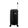 Mala de Viagem Tamanho Bordo 10kg em Polipropileno Cadeado Tsa Gladiador P2mb:preto - 3