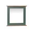 Ver imagem 1 de Espelheira para Banheiro Retangular Dália 3060-60 Linz Móveis - Verde Musgo/imbuia Glazer