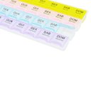 Ver imagem 2 de Porta Comprimidos Medicamento Grande Colorido Semanal