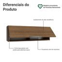 Ver imagem 3 de Armário Aéreo 100 Cm 1 Porta Basculante Rustic Stella Madesa