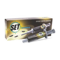 Inseticida Isca Gel Mata Baratas 10g Set Inset - 1