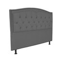 Ver imagem 7 de Kit Cabeceira e Calçadeira com Baú 160 Cm Queen Casal Diana Suede Cinza - Fina Mobília