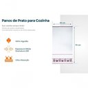 Ver imagem 2 de Kit 10 Pano de Prato Atoalhado Pano de Copa Toalha de Copa