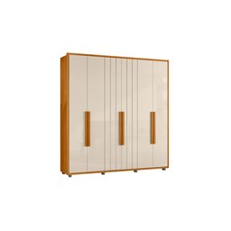 Guarda Roupa Portinari Mdf Cabideiro Extensível-cinamomo/off - 4