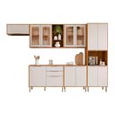 Ver imagem 6 de Cozinha Modulada Mgm 6 Peças Brilhante C6p130 Cinamomo/off