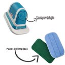 Ver imagem 4 de Escova Limpeza Eletrica 2 em 1 sem Fio Retratil Esfrega Limpa Poli Vidros Janelas Carro Ceramica