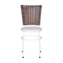 Ver imagem 3 de 6 Cadeiras para Mesa Branca Hawai Avelã:branco