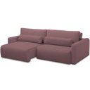 Ver imagem 3 de Sofá Retrátil Reclinável para Sala de Estar Living 240cm Sevilha F04 Veludo Lilás - Lyam Decor