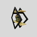 Ver imagem 3 de Prateleira Dupla Nicho Quadrado Madeira Maciça Pinus