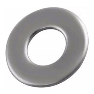 Arruela Lisa M3 Din 125 Inox Aisi 304 Polido - 500un