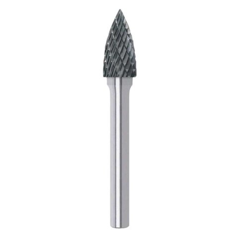 Lima Rotativa Md Árvore Pontiaguda - 12 X 25mm Corte Simples - Htom