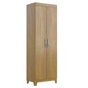 Ver imagem 2 de Armário Multiuso Sapateira de Madeira Valdemóveis Asteca Com 2 Portas 5 Prateleiras e Pés