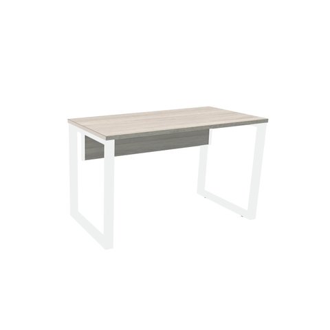 MESA P/ ESCRITÓRIO 120X60 PANDIN P25TUB - NOGUEIRA/BRANCO M1200P25TUB