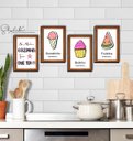 Ver imagem 2 de Quadros Placas Mdf 6mm Cozinha Café Frase 4 Un 29x20