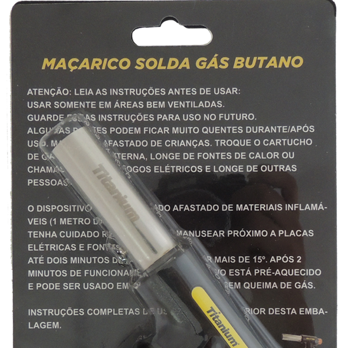 Maçarico De Solda Gas Butano Titanium - 3