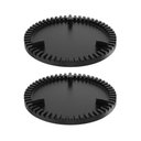 Ver imagem 1 de Kit 2 Espalha Chama de Fogão Queimador Simples Ferro 13cm