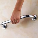 Ver imagem 2 de Barra Alça Apoio 50cm Aço Inox Kit 17 Uni Segurança Gestante Idoso Pcd Acessibilidade Segurança Esca