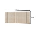 Ver imagem 2 de Cabeceira Queen Estofada com Led - Linho Bege