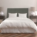 Ver imagem 1 de Cabeceira Cama Box Queen 160 Cm Suede Cinza Ana Luisa - MV Estofados