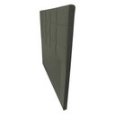 Ver imagem 2 de Cabeceira Cama Box Queen 160 Cm Suede Cinza Ana Luisa - MV Estofados