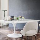 Ver imagem 3 de Mesa de Jantar Tulipa Saarinen 244x137 Cm Branco