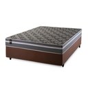 Ver imagem 5 de Conjunto Cama Box Espuma Miami Cinza Casal 138x188x62