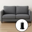Ver imagem 4 de Pé para Cama Box e Sofá 8cm de Altura Resistente Preto Kit 20 Unidades
