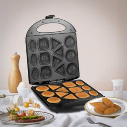 Máquina de Fazer Biscoito Elétrica para Bolacha e Waffle:110v - 2