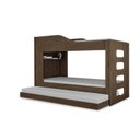 Ver imagem 1 de Treliche Hortênsia Solteiro Mdf com Cama Auxiliar:amêndoa