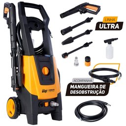 Desobstruidora e Lavadora de Alta Pressão WAP Combate Turbo Ultra 2600 2.100PSI - 8 Desobstruidora e Lavadora de Alta Pressão WAP Combate Turbo Ultra 2600 2.100PSI - 8